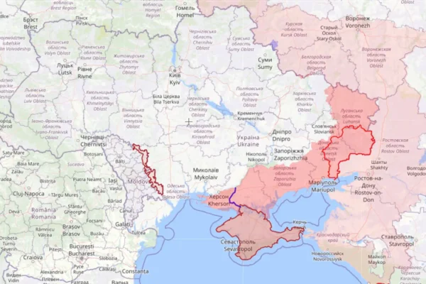 Украйна карта
