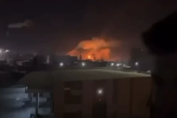 горящ НПЗ