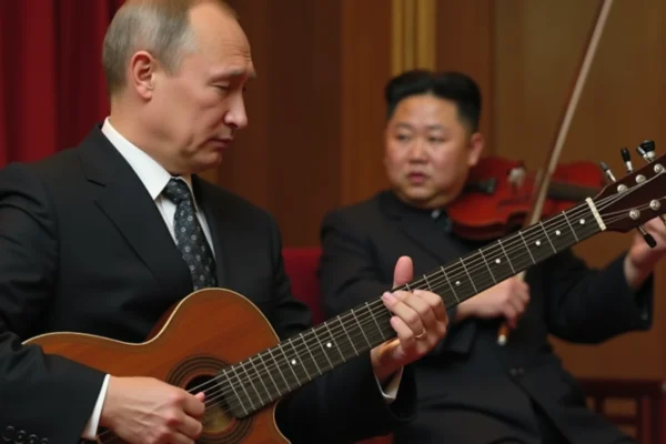 Путин - Ким Чен Ун