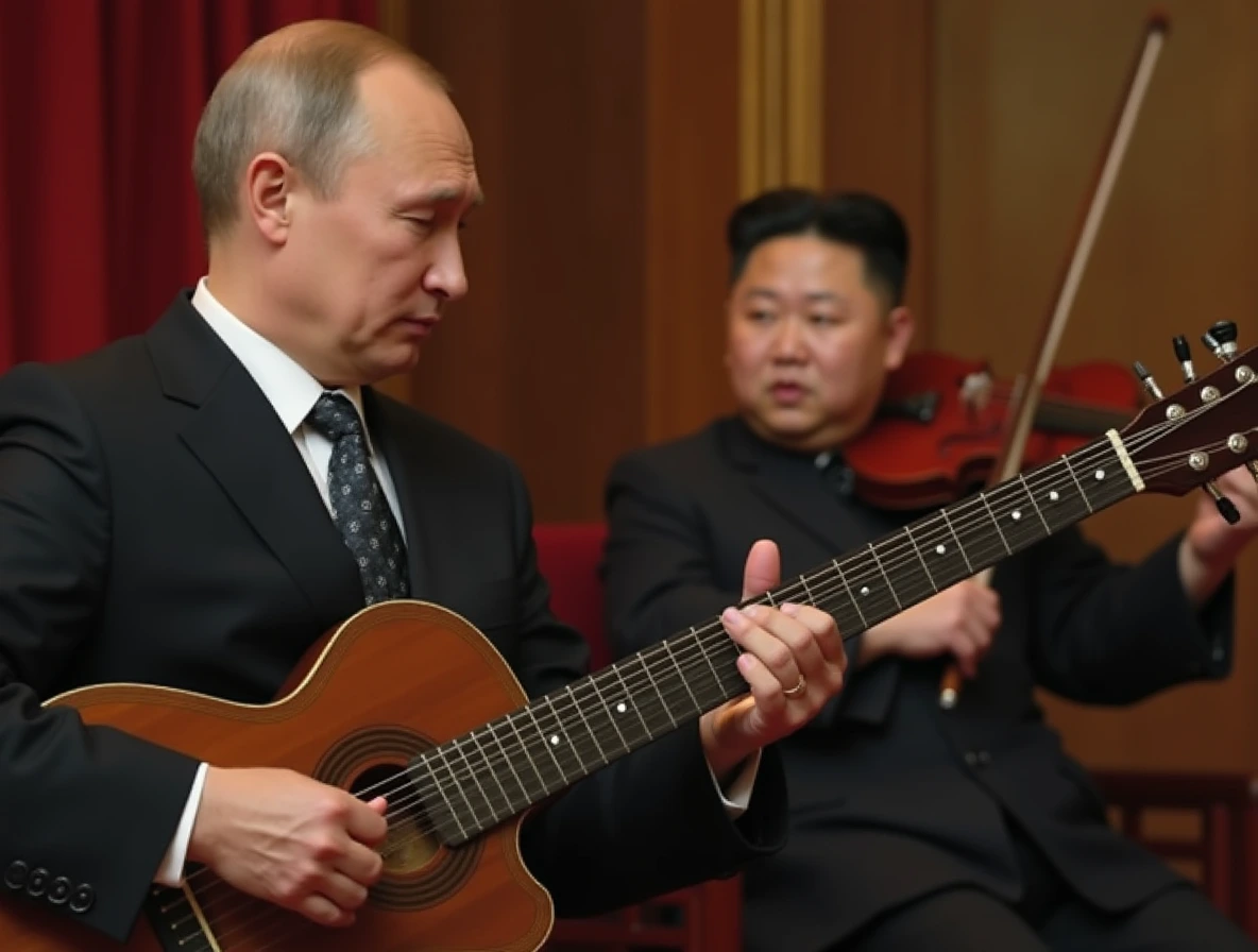 Путин - Ким Чен Ун