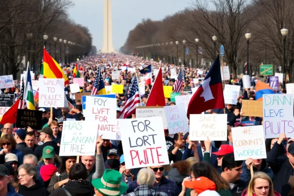 Hands Off! protest