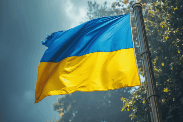 Знаме на Украйна