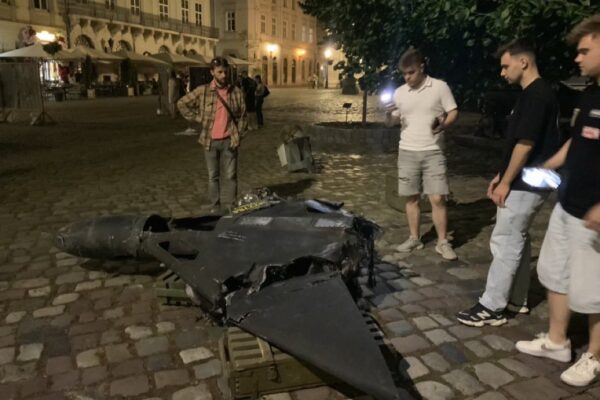 Дрон Шахед в Лвов