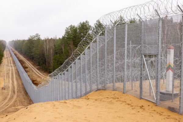 Lithuanian Belarusian border