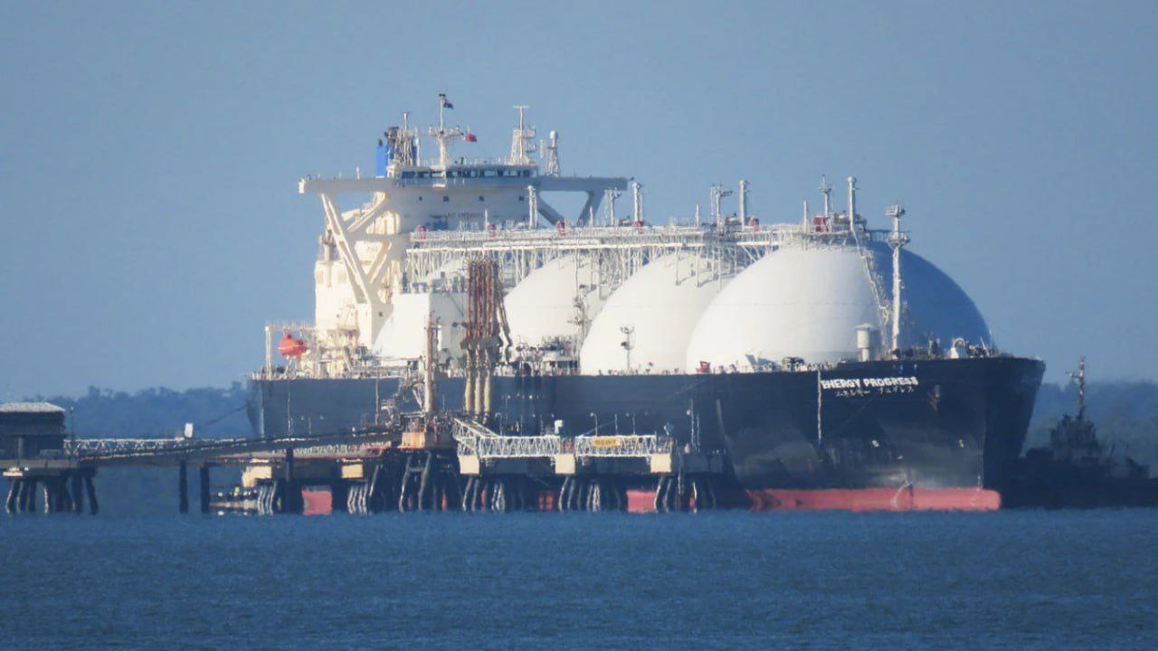 tanker gaz